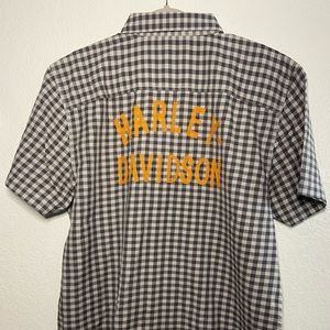 Harley Davidson button up shirt